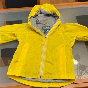 L.L. Bean Kids Bright Yellow Raincoat